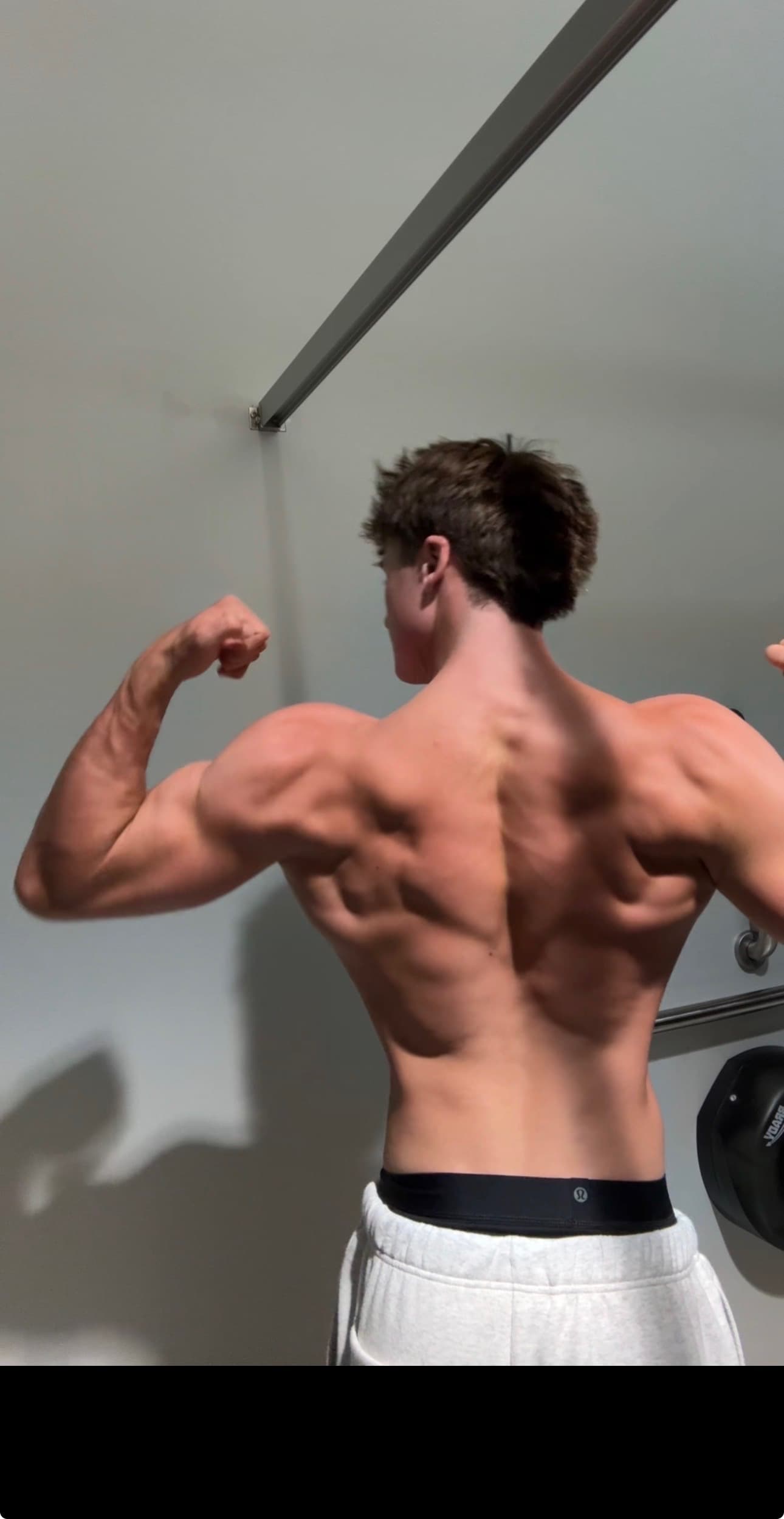 Carter Harrison, the standard — back physique photo